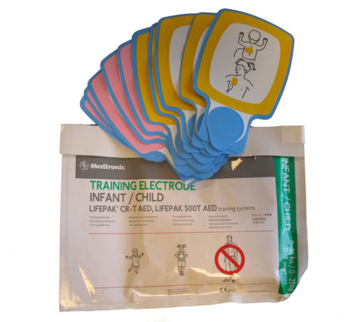 LIFEPAK CR PLUS ELECTRODES DE FORMATION POUR ENFANT